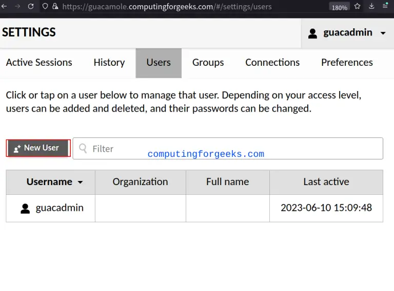 Guacamole Integration with Active Directory, OTP, and Duo 2FA