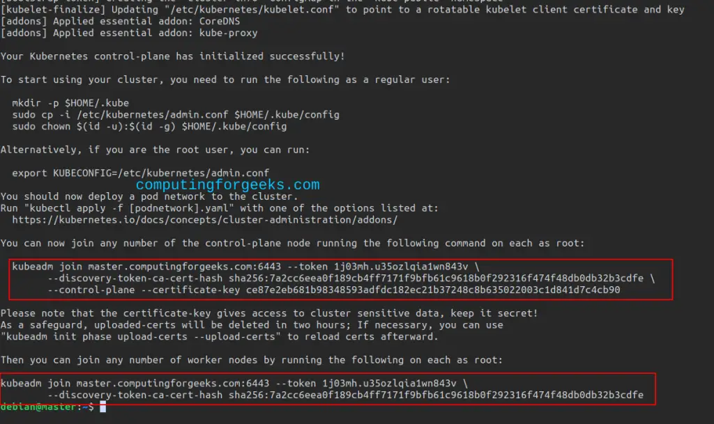 Install Kubernetes Cluster on Debian 12 Bookworm servers 1
