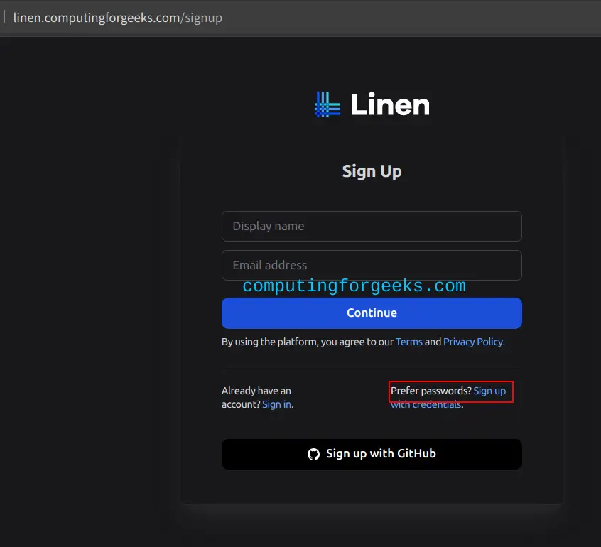 Install Linen - Slack Alternative Searchable from Google 7 Install Linen Slack Alternative Searchable from Google 6