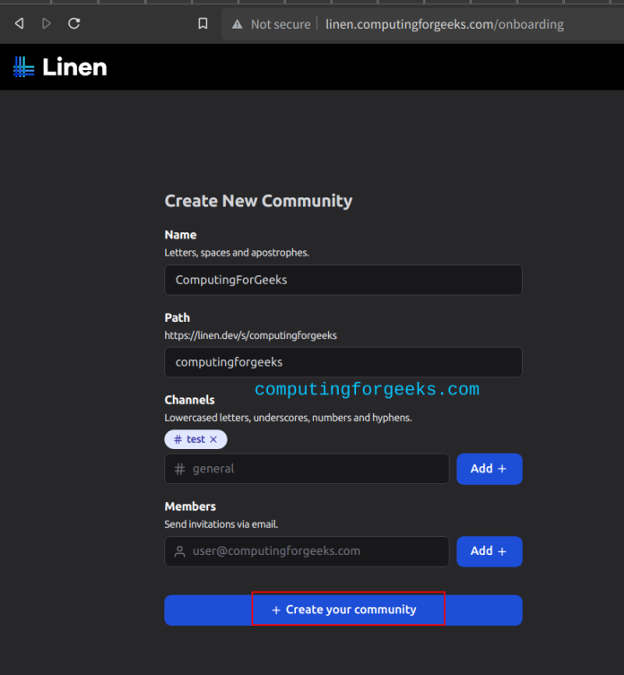 Install Linen Slack Alternative Searchable From Google