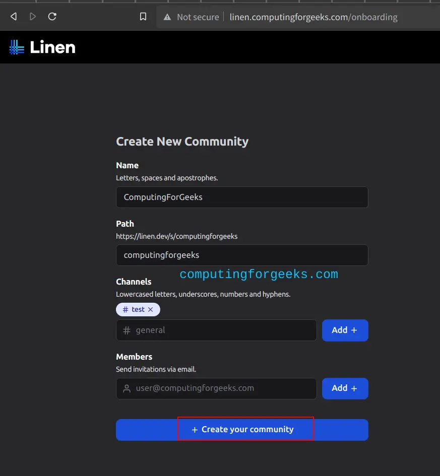 Install Linen - Slack Alternative Searchable from Google 10 Install Linen Slack Alternative Searchable from Google 9
