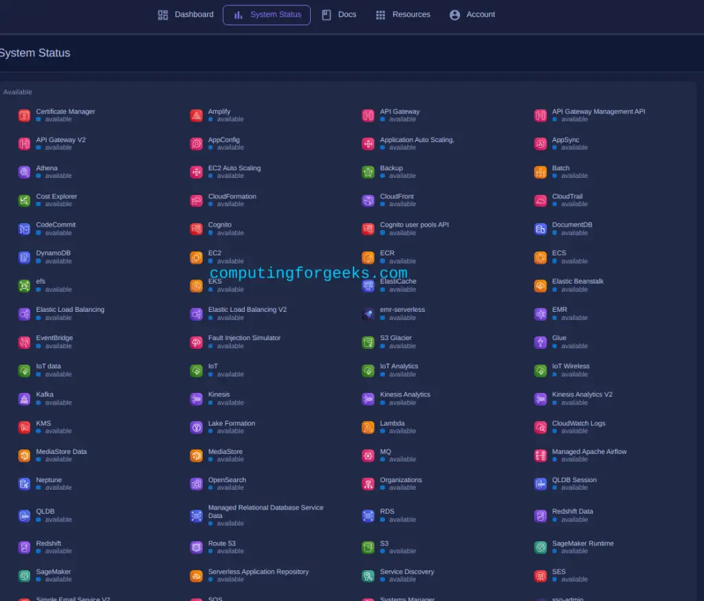 Run Local AWS Cloud Stack using LocalStack on Linux 5 Run Local AWS Cloud Stack using LocalStack on Linux 3
