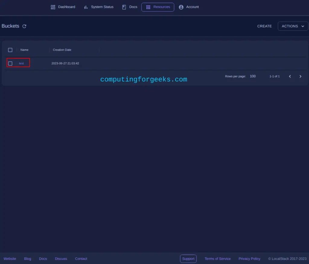 Run Local AWS Cloud Stack using LocalStack on Linux 8 Run Local AWS Cloud Stack using LocalStack on Linux 5