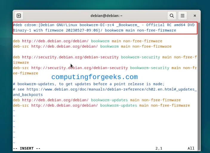 Top Must-Do Things After Installing Debian 12 (Bookworm) 11 Top Must Do Things After Installing Debian 12 Bookworm 2