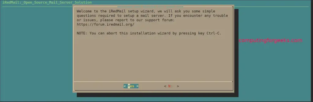 Configure iRedMail on Rocky / AlmaLinux / CentOS 9 3 image 1