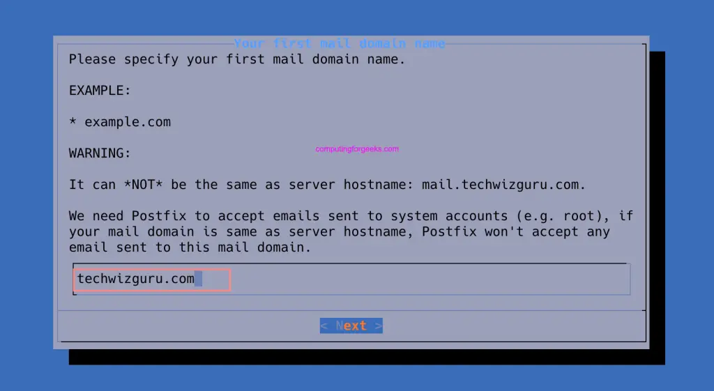 Configure iRedMail on Rocky / AlmaLinux / CentOS 9 9 iredmail add domain