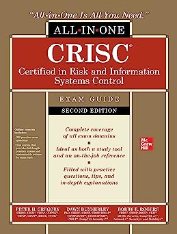 Books to prepare for CRISC certification exam in 2023
