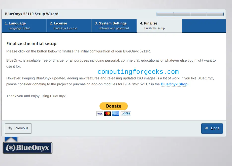 Install BlueOnyx Hosting Panel on Rocky 9 / AlmaLinux 9 16 Install BlueOnyx Hosting Panel on Rocky 9AlmaLinux 9 16