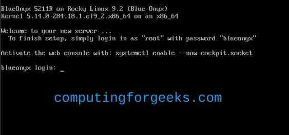 Install BlueOnyx Hosting Panel on Rocky 9 / AlmaLinux 9 1 Install BlueOnyx Hosting Panel on Rocky 9AlmaLinux 9