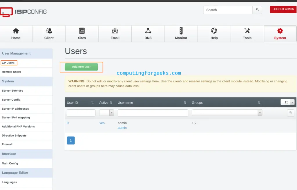 How To Install ISPConfig on Debian 12 (Bookworm) 10 Install ISPConfig Web Hosting Panel on Debian 12 Bookworm 9
