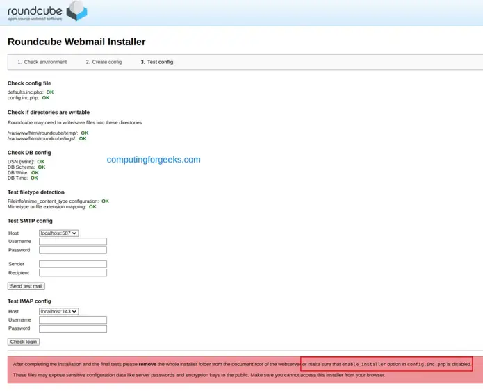 Mail Server on Debian 12 with Postfix Dovecot MySQL and RoundCube 6