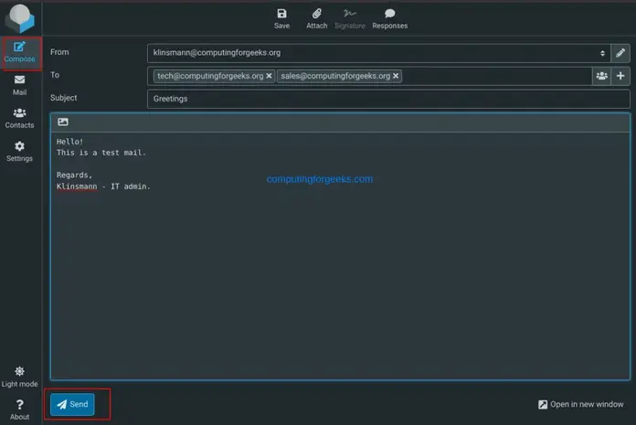 Mail Server on Debian 12 with Postfix Dovecot MySQL and RoundCube 9