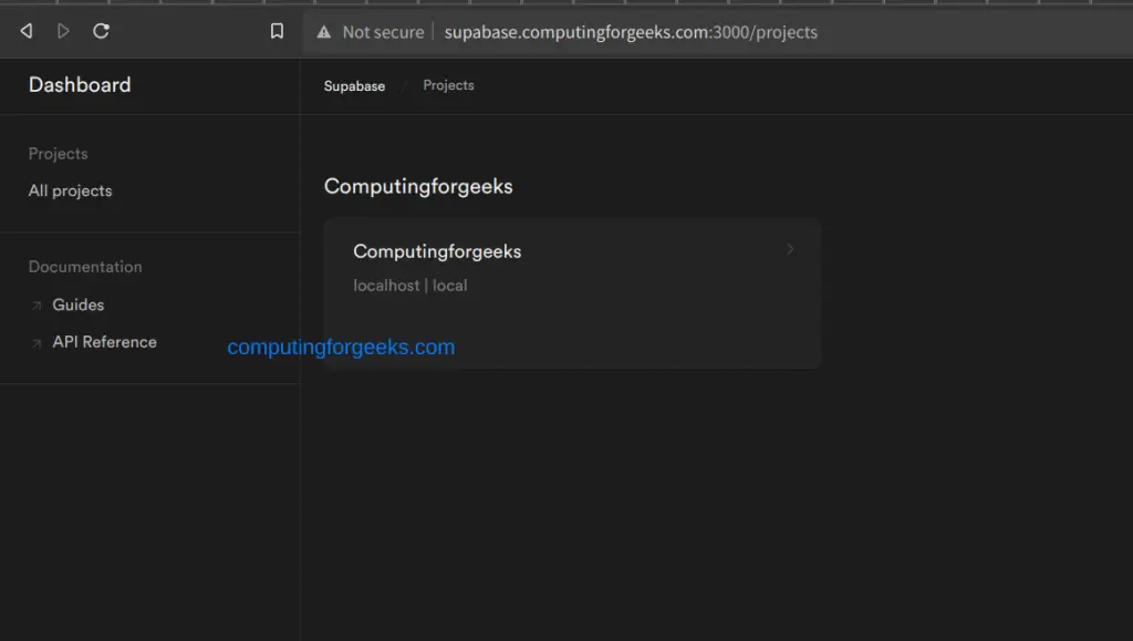 Running Supabase Firebase alternative in Docker Container 1 Running Supabase Firebase alternative in Docker Container 6