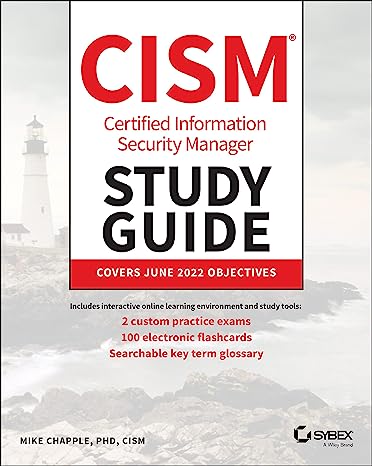 Top Certified Information Security Manager CISM study books 5