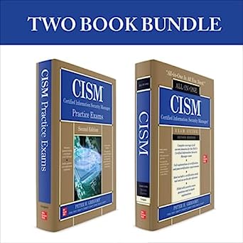 Top Certified Information Security Manager CISM study books 7