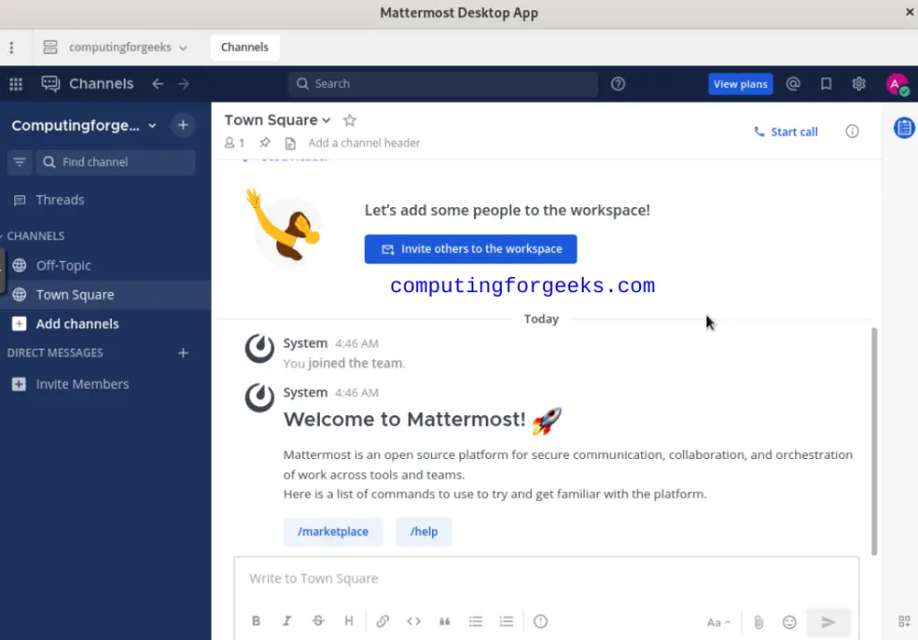 How To Install Mattermost Server on Debian 12 (Bookworm) 11 Deploying Mattermost Server on Debian 12 Bookworm 9