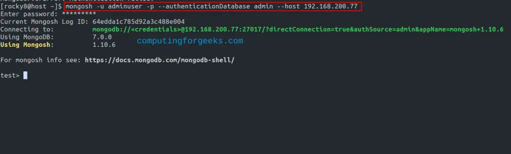 Install MongoDB 7.0 on Windows Server 2022|2019|2016 21 MongoDB 7.0 on Windows Server 20