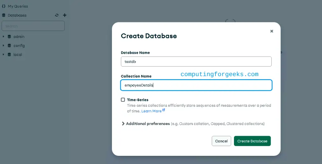 Install MongoDB 7.0 on Windows Server 2022|2019|2016 12 MongoDB 7.0 on Windows Server11
