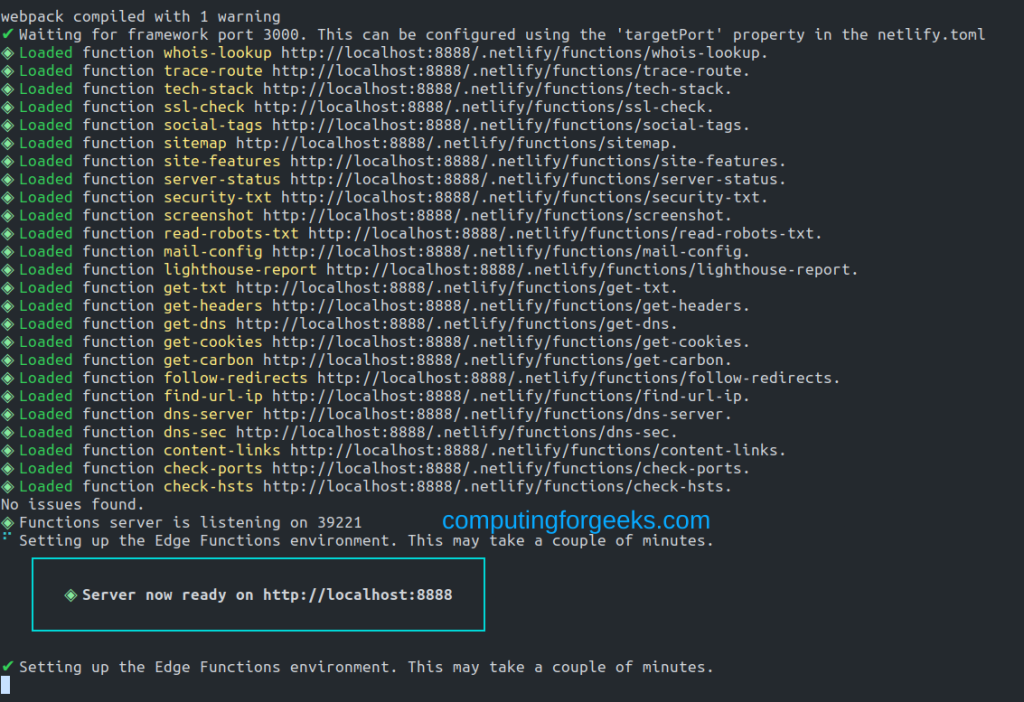Web-Check: The Free Tool to Anylize Websites 1 Pull and Analyze website information using Web Check 1