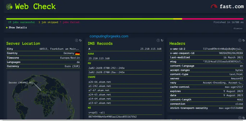 Web-Check: The Free Tool to Anylize Websites 4 Pull and Analyze website information using Web Check 3