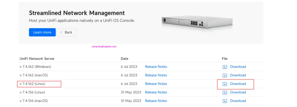 Install UniFi Controller (Network Application) on Ubuntu 20.04 1 UniFi Controller Ubuntu 01