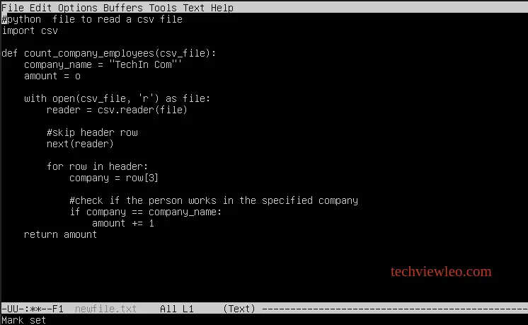 Using Emacs on Linux and macOS - emac Commands examples 7 how to use emacs on linux 11