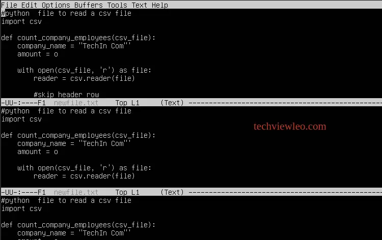 Using Emacs on Linux and macOS - emac Commands examples 11 how to use emacs on linux 15