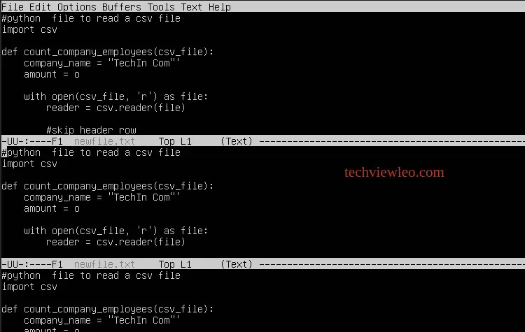 Using Emacs on Linux and macOS - emac Commands examples 12 how to use emacs on linux 16