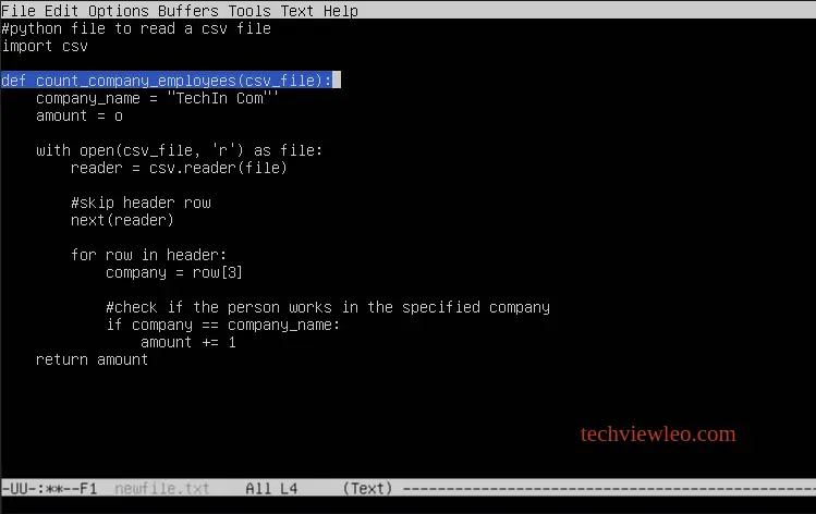 Using Emacs on Linux and macOS - emac Commands examples 16 how to use emacs on linux 20