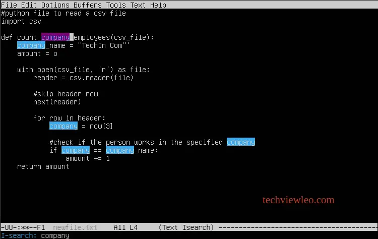 Using Emacs on Linux and macOS - emac Commands examples 18 how to use emacs on linux 22