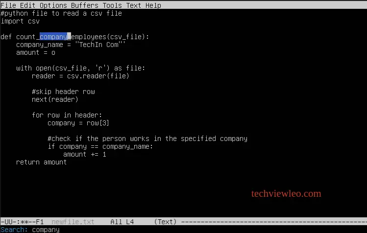 Using Emacs on Linux and macOS - emac Commands examples 20 how to use emacs on linux 24