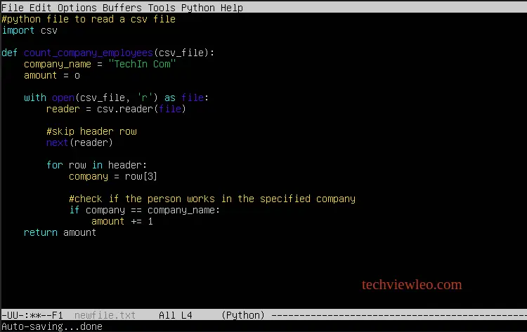 Using Emacs on Linux and macOS - emac Commands examples 22 how to use emacs on linux 27