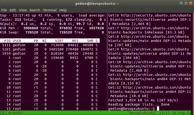 Using tmux on Linux and macOS - tmux cheat sheet 5 how to use tmux on linux 06