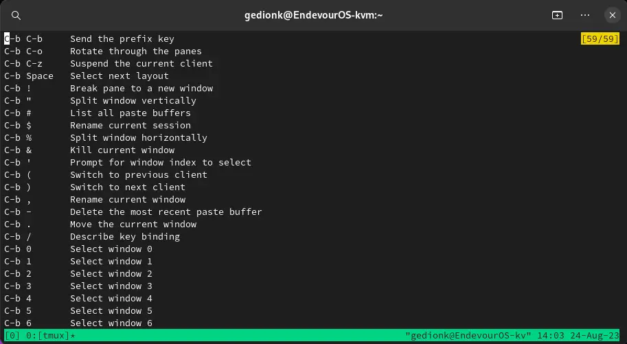 Using tmux on Linux and macOS - tmux cheat sheet 26 how to use tmux on linux 08
