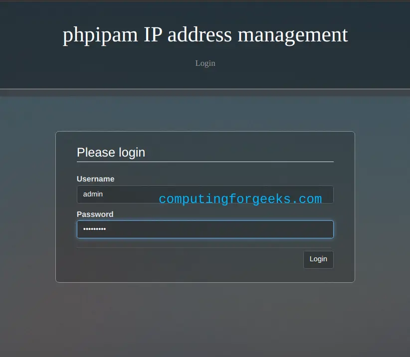 Install phpIPAM on Debian 12 (Bookworm) With Let's Encrypt SSL 4 Install phpIPAM on Debian 3