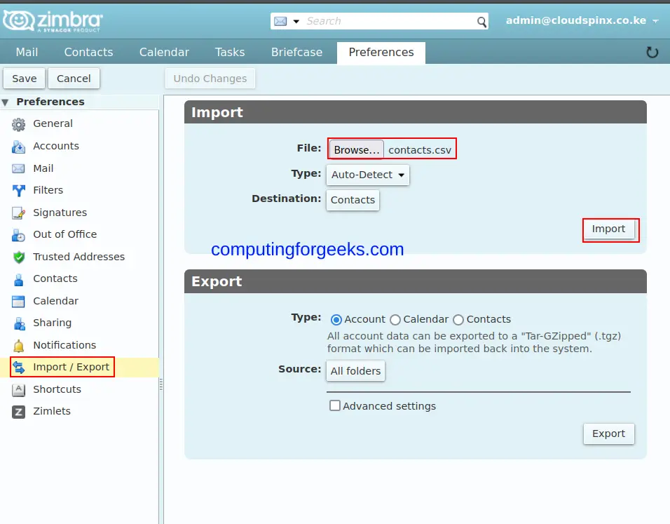 Migrate emails from Gmail / Google Gsuite to Zimbra 13 Migrate emails from GmailGoogle Gsuite to Zimbra 11