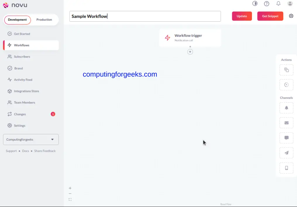 Novu - open-source notification infrastructure for developers 8 Novu open source notification infrastructure for developers 10