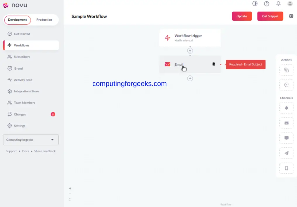 Novu - open-source notification infrastructure for developers 9 Novu open source notification infrastructure for developers 11