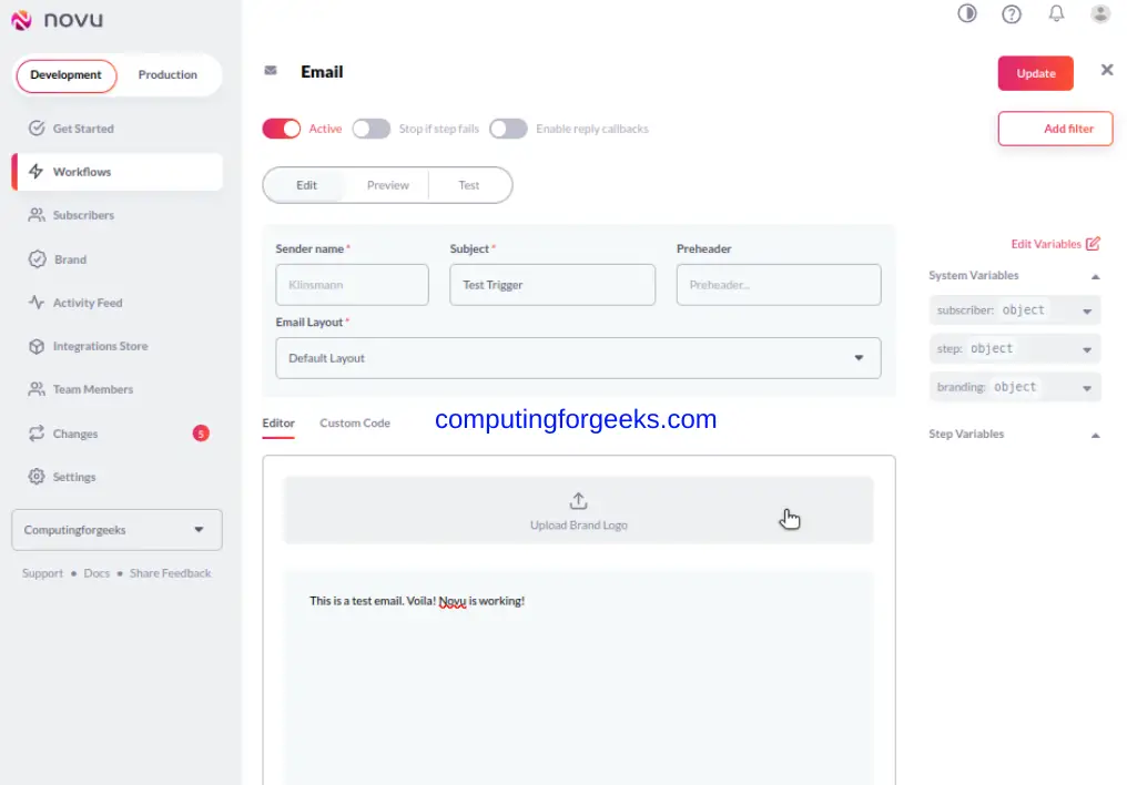 Novu - open-source notification infrastructure for developers 10 Novu open source notification infrastructure for developers 12
