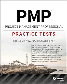 Project Management Professional PMP Certification Books 4