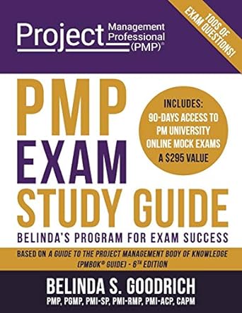 Project Management Professional PMP Certification Books 7