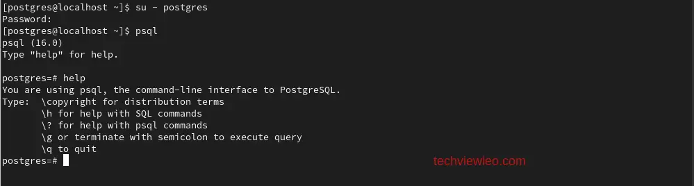 how to install postgresql16 on centos9 07