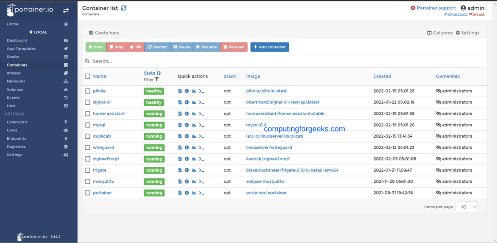 Best UI Applications for Managing Docker Containers 1