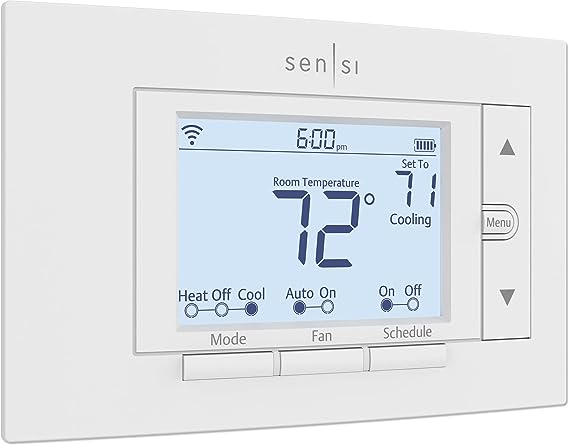 7 Feature-rich Smart Thermostats to Elevate your Home 2 Emerson Sensi Wi Fi Smart Thermostat