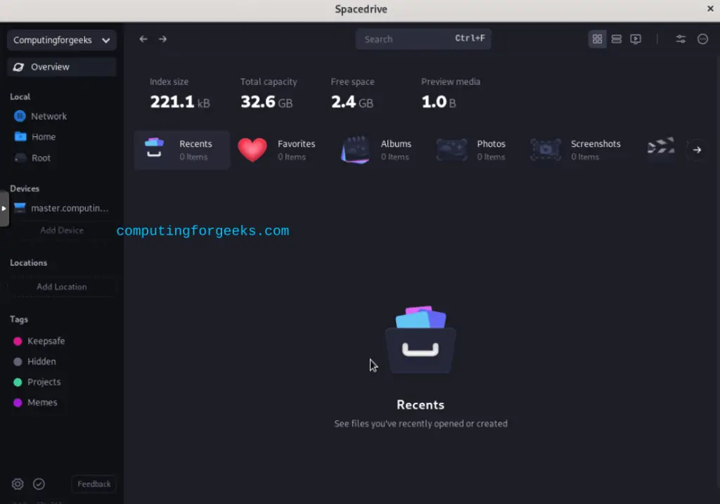 Spacedrive Best file manager for Linux Windows macOS 5