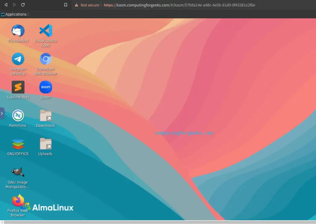 Stream Desktop and Containerized Applications on Browser 21 Stream Desktop Applications and Containerized Applications on Browser 18