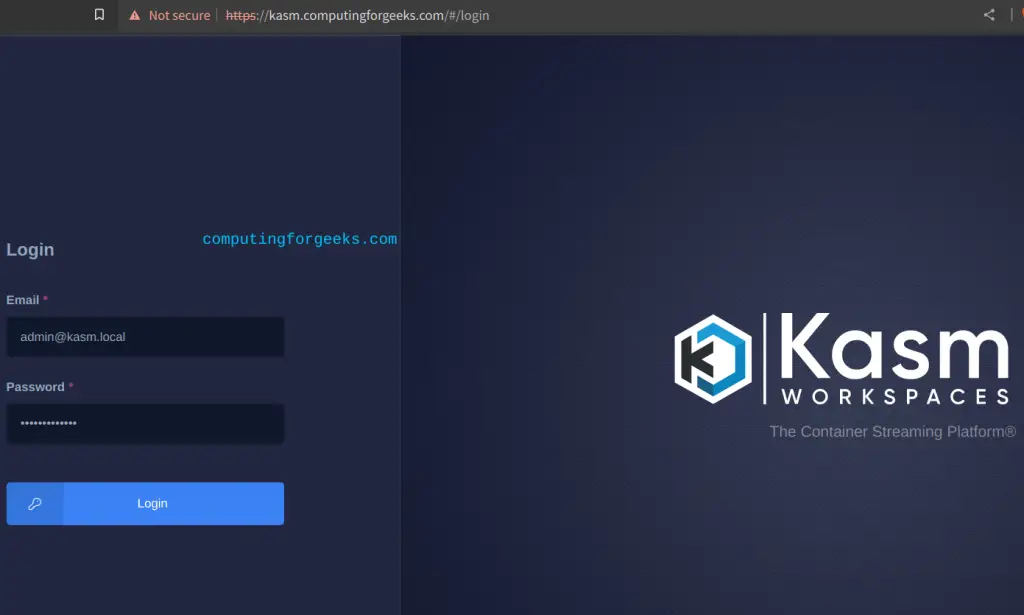 Stream Desktop and Containerized Applications on Browser 3 Stream Desktop Applications and Containerized Applications on Browser 2