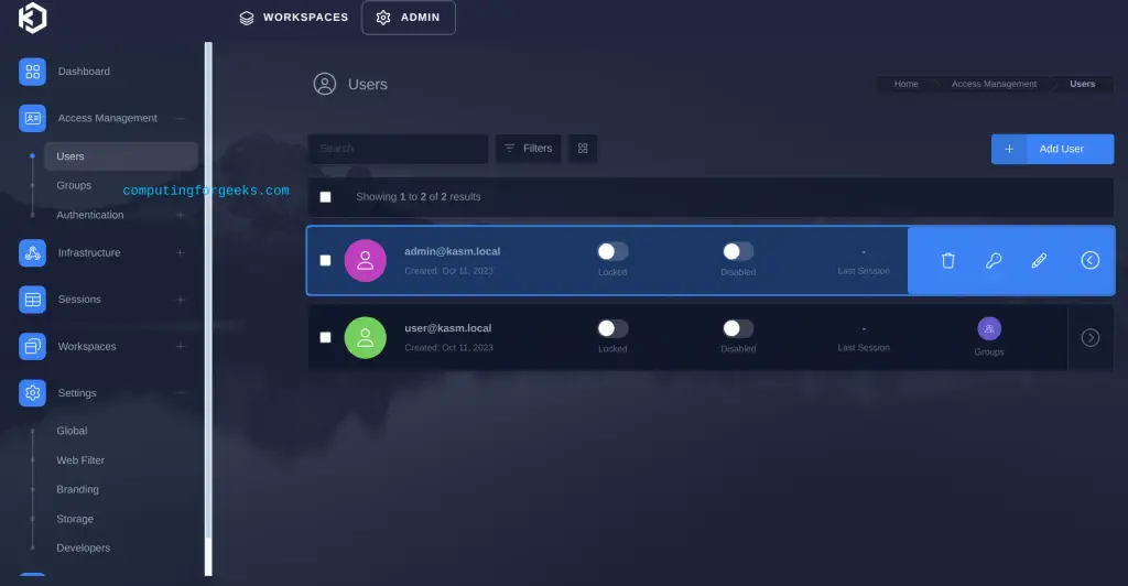 Stream Desktop and Containerized Applications on Browser 5 Stream Desktop Applications and Containerized Applications on Browser 4
