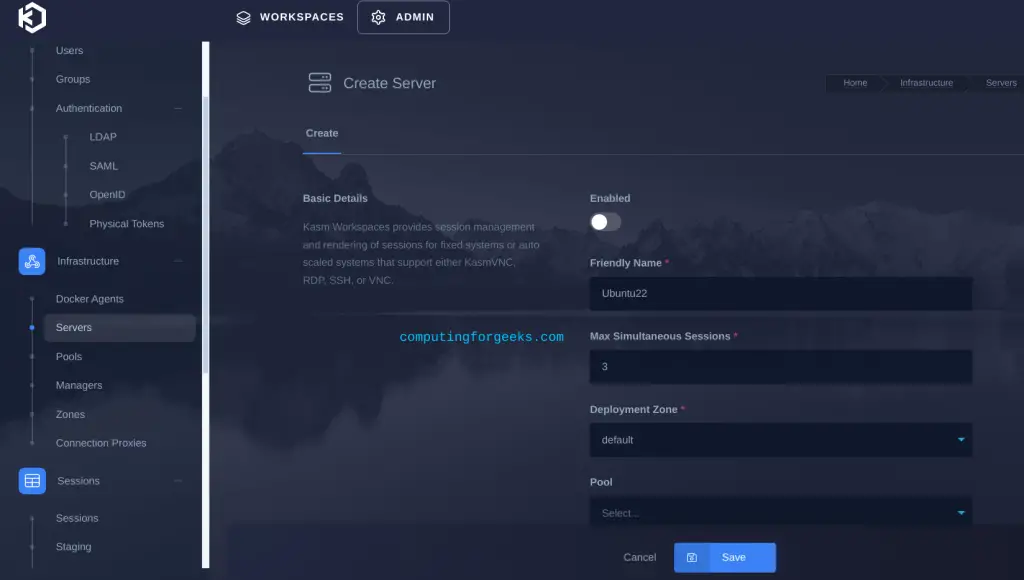 Stream Desktop and Containerized Applications on Browser 10 Stream Desktop Applications and Containerized Applications on Browser 7