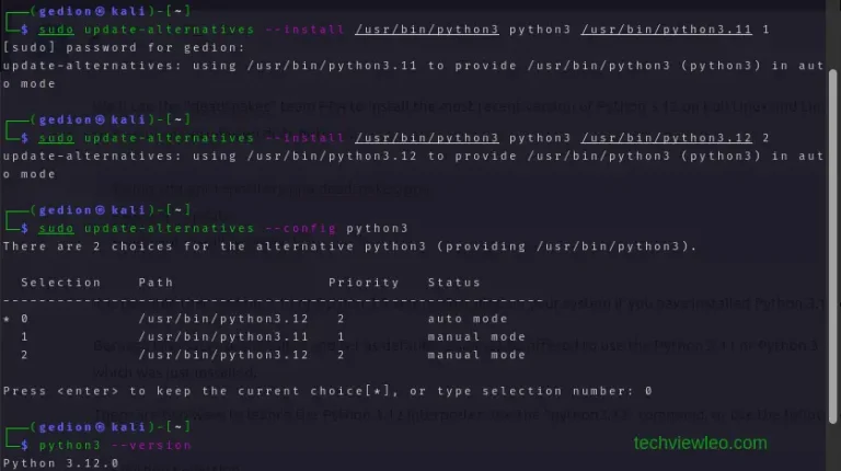 how to install python 3.12 on kali linux linux mint 02